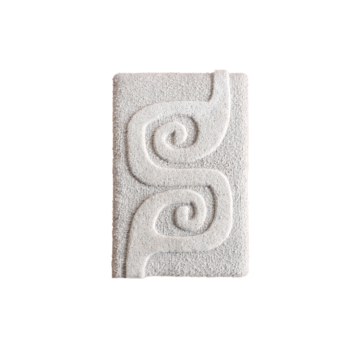 SELVYN WALL ART AND SISLEY WALL ART - IVORY - HAND WOVEN / OVER TUFTED - WOOL & MDF