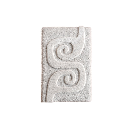 SELVYN WALL ART AND SISLEY WALL ART - IVORY - HAND WOVEN / OVER TUFTED - WOOL & MDF