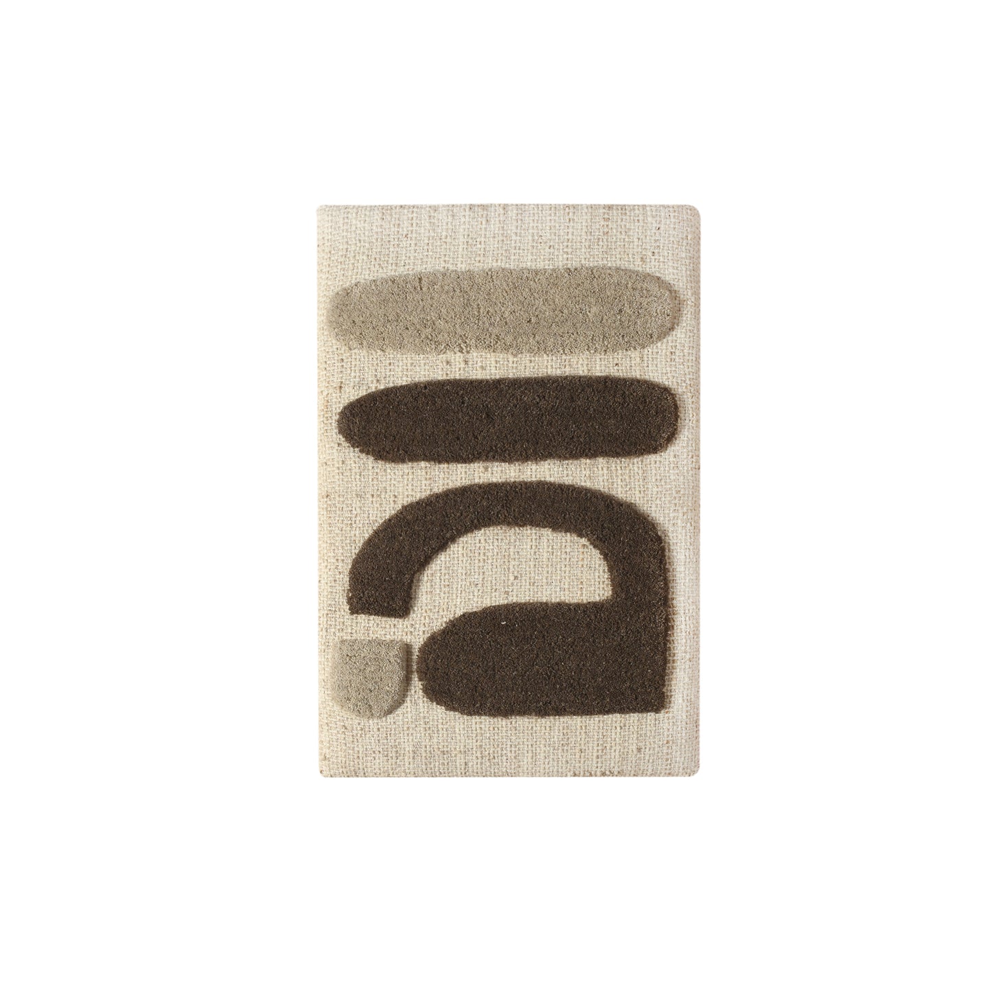 ALVIONT WALL ART - AND ALLON WALL ART - BEIGE/GREY/BROWN - HAND WOVEN/OVER TUFTED - WOOL & MDF