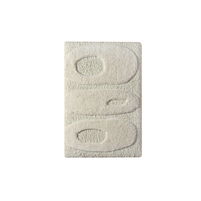 ANTTI  WALL ART AND ALANKOT WALL ART - IVORY - HAND WOVEN / OVER TUFTED - WOOL & MDF