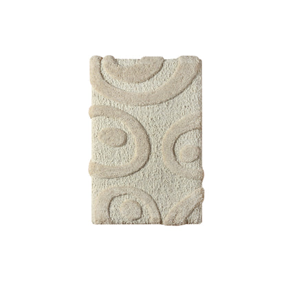 TALBOT WALL ART AND BECKERIN WALL ART - IVORY/BEIGE - HAND WOVEN / OVER TUFTED - WOOL & MDF
