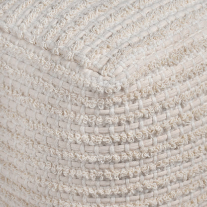 ADONIS POUF - WOOL/ COTTON