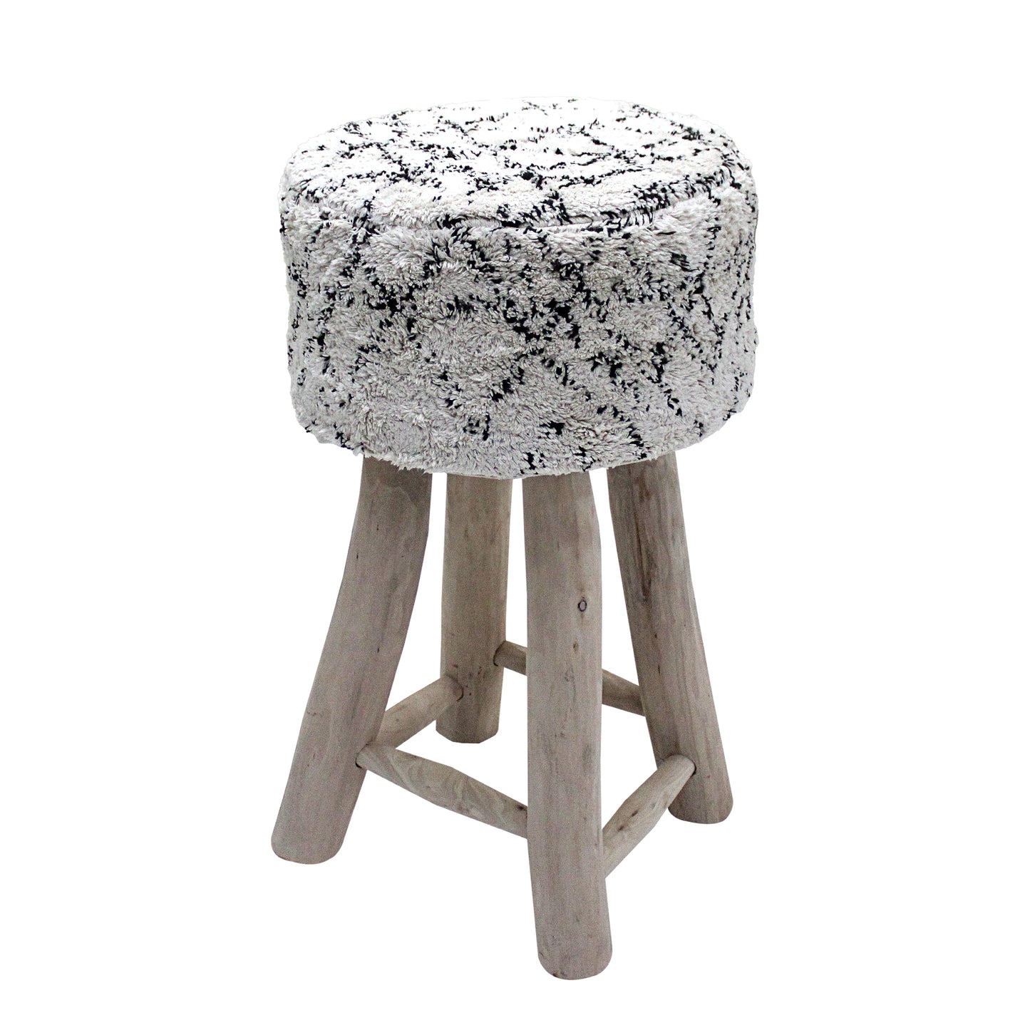 AGOSTIN BAR STOOL - COTTON