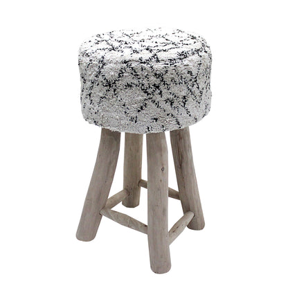 AGOSTIN BAR STOOL - COTTON