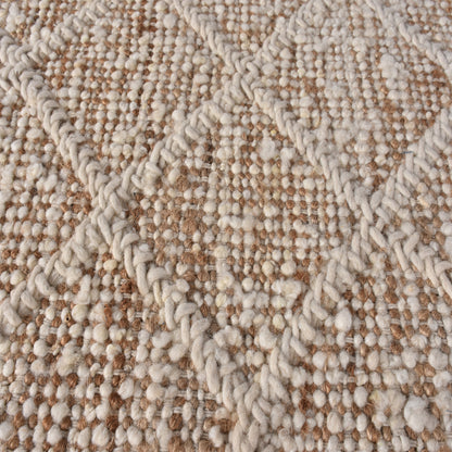 AMBLER RUG - JUTE/ WOOL