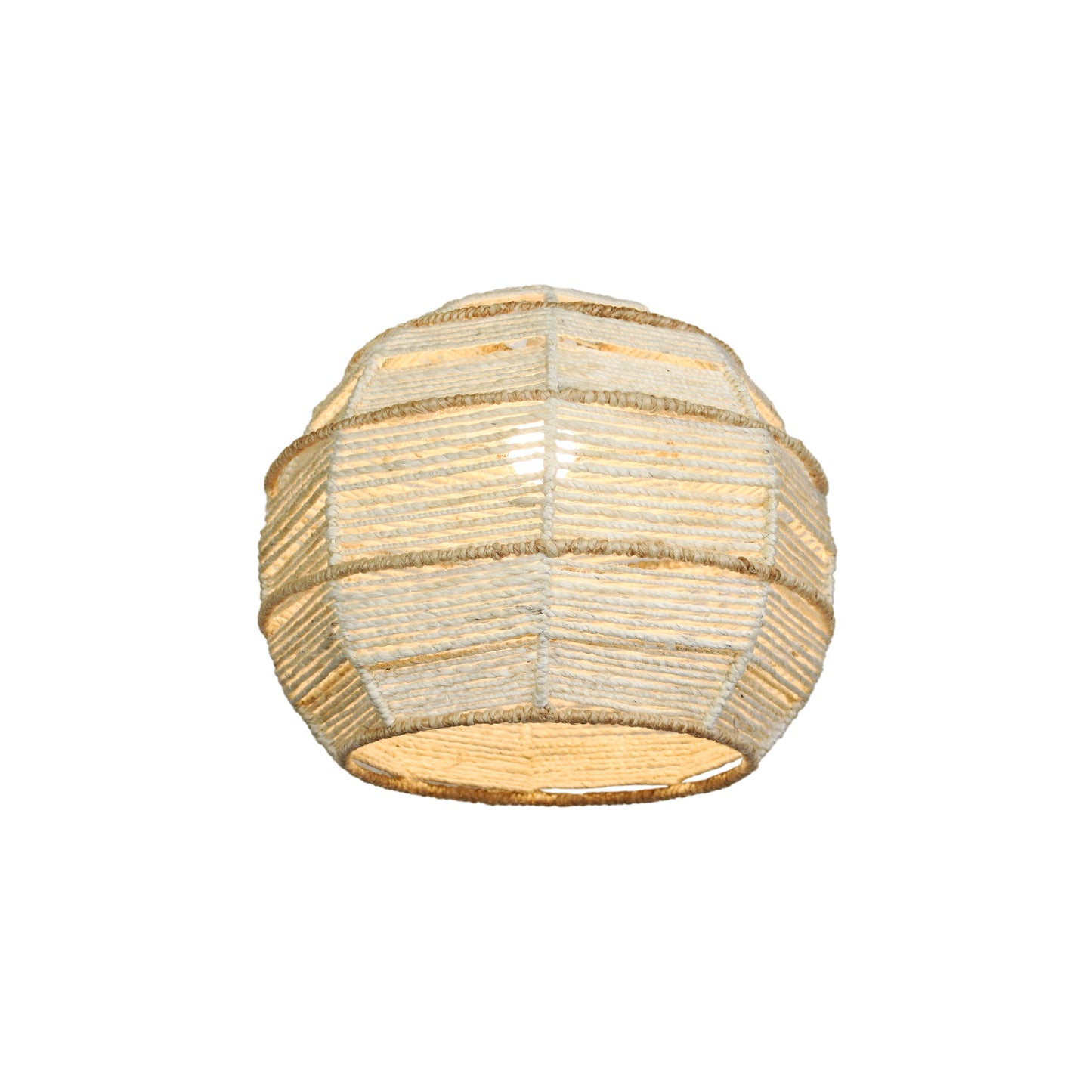 AMERICO LAMP - IVORY/NATURAL - HAND MADE - JUTE