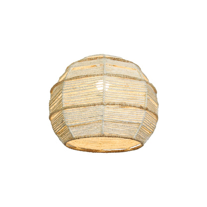 AMERICO LAMP - IVORY/NATURAL - HAND MADE - JUTE