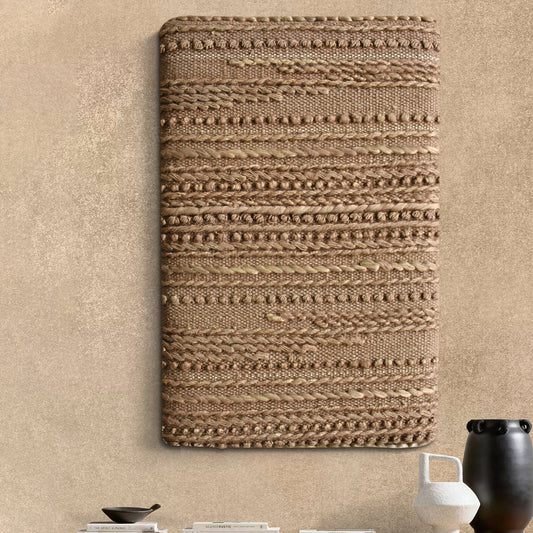 ARANTES WALL ART - JUTE - MDF STRUCTURE