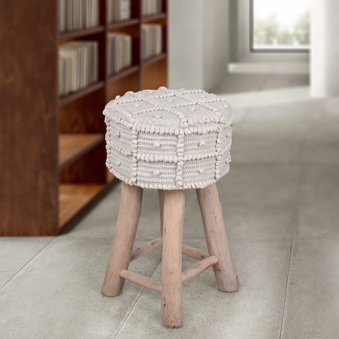 ARRINO BAR STOOL - COTTON RAG
