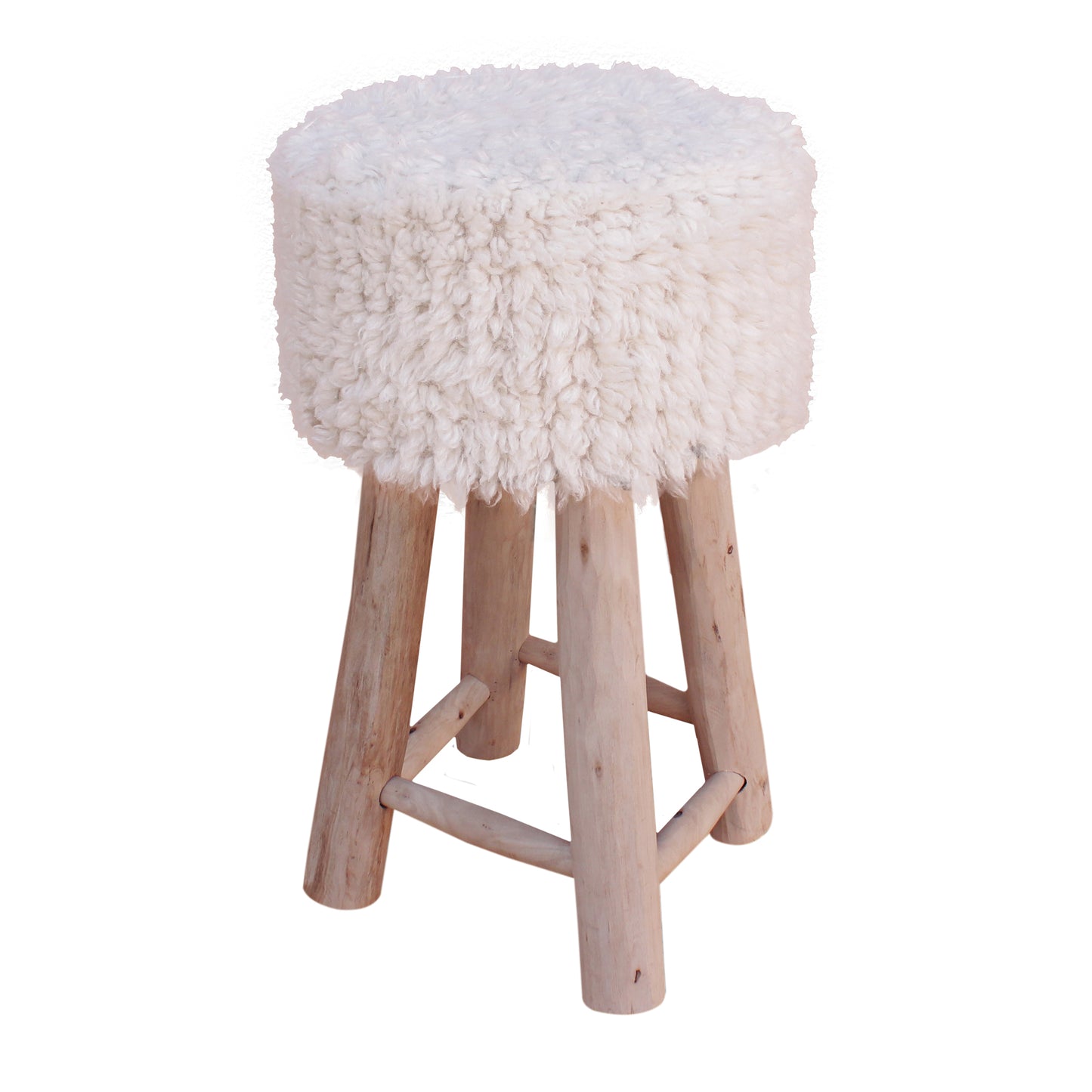 ARTHUR BAR STOOL - NZ WOOL