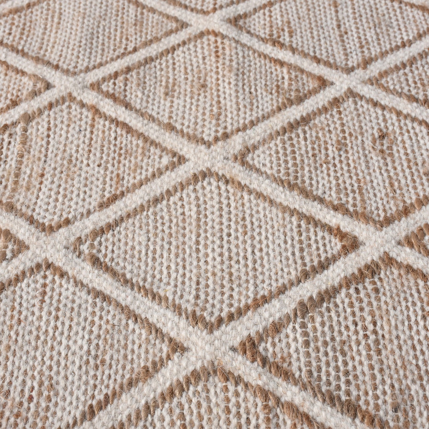 ATERNO RUG - NATURAL/IVORY - JUTE/WOOL