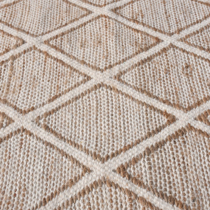 ATERNO RUG - NATURAL/IVORY - JUTE/WOOL