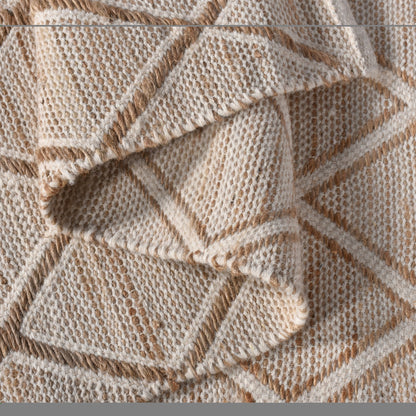 ATERNO RUG - NATURAL/IVORY - JUTE/WOOL