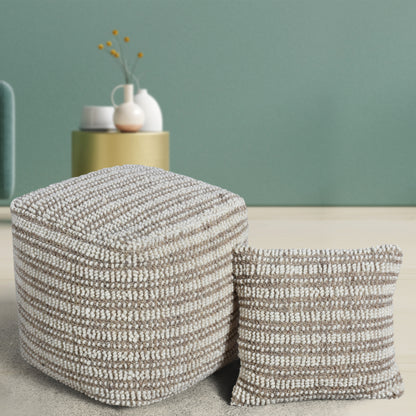 AUDANE POUF - WOOL