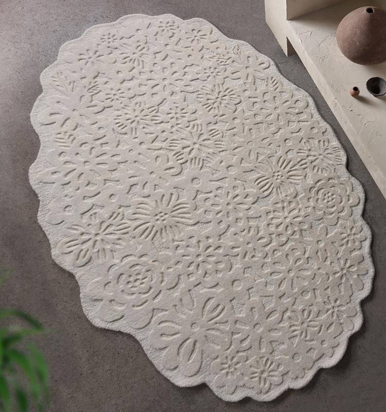 AURELIE RUG - IVORY - HAND TUFTED - WOOL