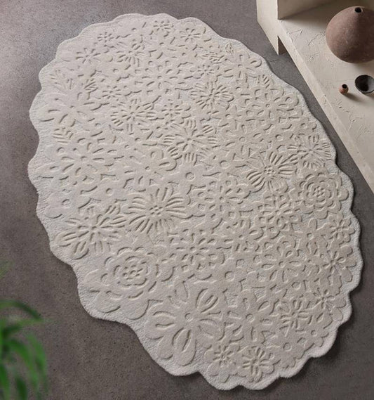 AURELIE RUG - IVORY - HAND TUFTED - WOOL