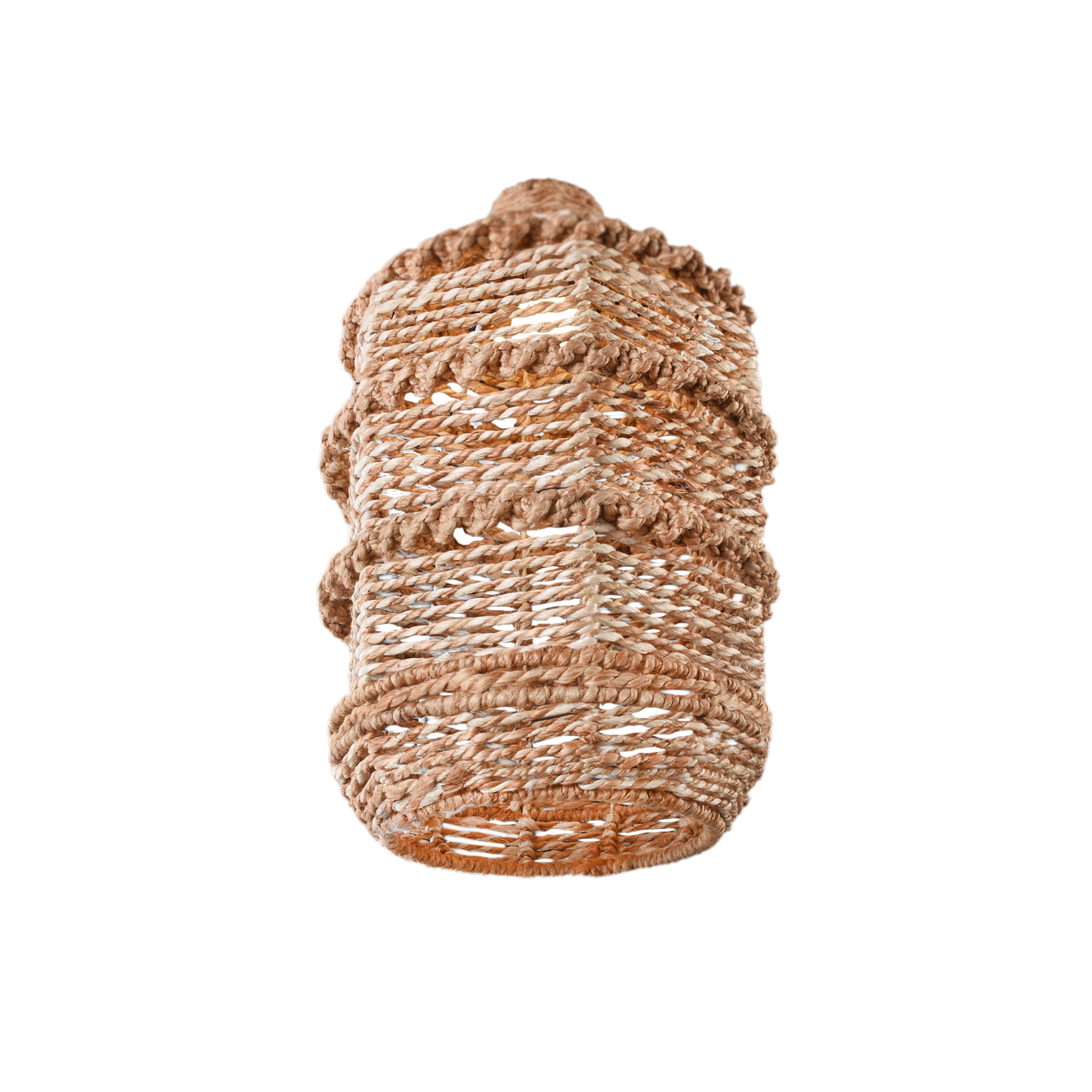 AZAMA LAMP - NATURAL/IVORY - HAND MADE - JUTE