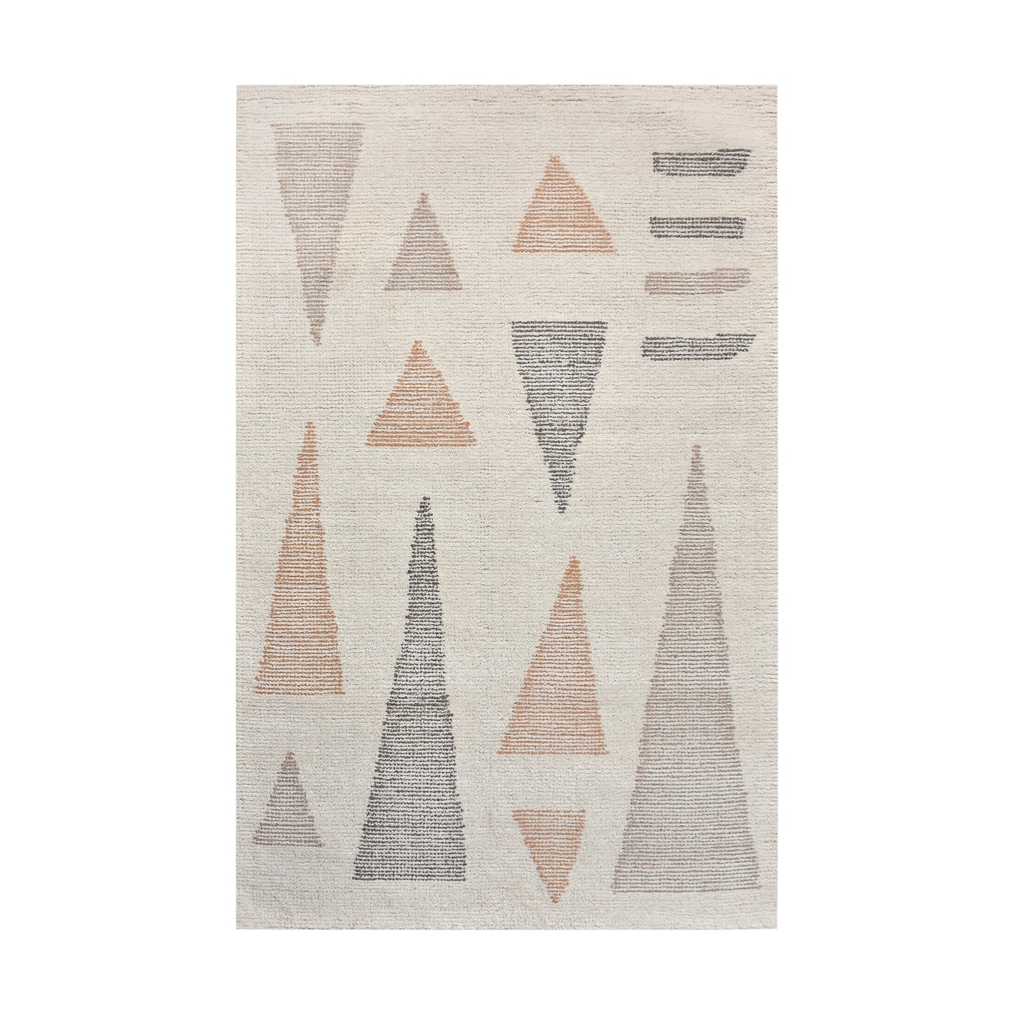 BAFING RUG - IVORY/MULTI - WOOL - HAND WOVEN, OVER TUFTED