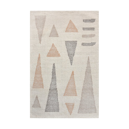 BAFING RUG - IVORY/MULTI - WOOL - HAND WOVEN, OVER TUFTED