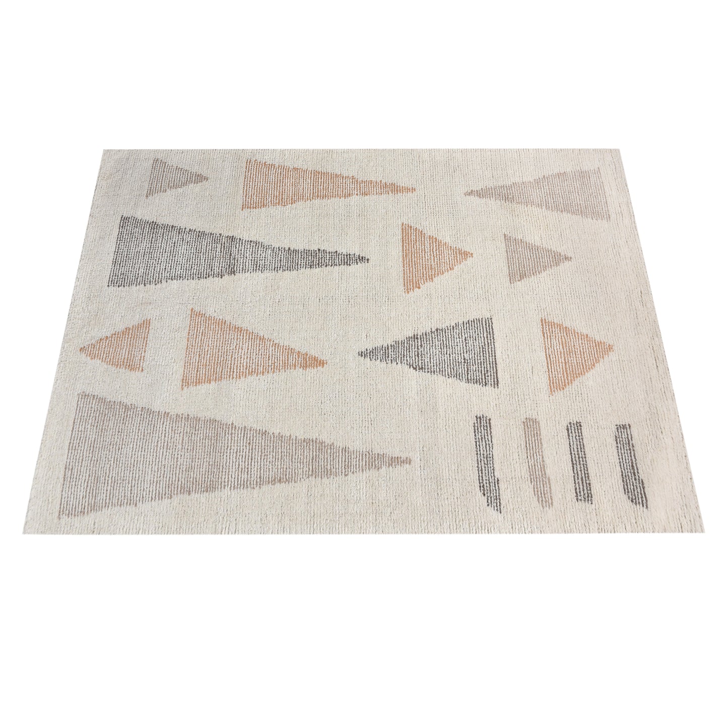 BAFING RUG - IVORY/MULTI - WOOL - HAND WOVEN, OVER TUFTED