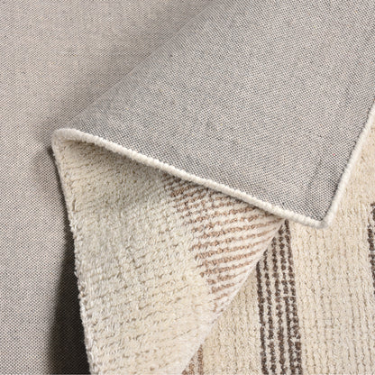 BAFING RUG - IVORY/MULTI - WOOL - HAND WOVEN, OVER TUFTED