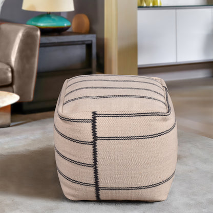 BARITE POUF - WOOL