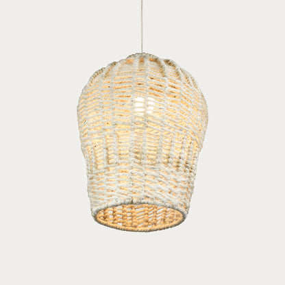 BARUERI LAMP - IVORY - HAND MADE - JUTE