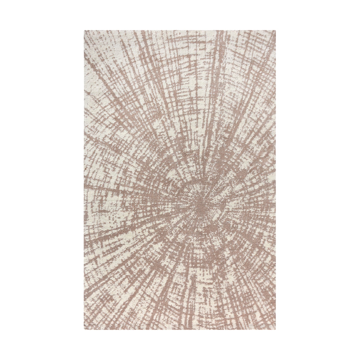 BEYAN RUG - BEIGE/IVORY - WOOL - CIRCULAR KNITTING