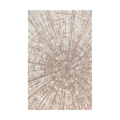 BEYAN RUG - BEIGE/IVORY - WOOL - CIRCULAR KNITTING