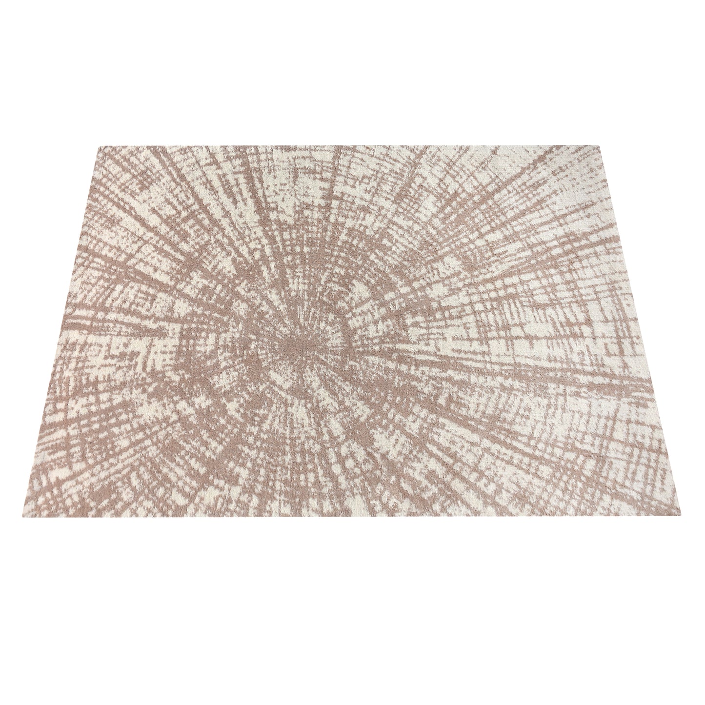 BEYAN RUG - BEIGE/IVORY - WOOL - CIRCULAR KNITTING