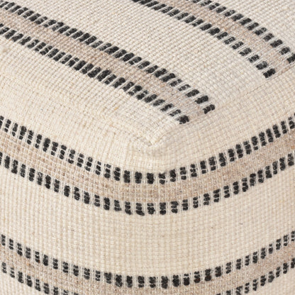 BLAVET POUF - WOOL