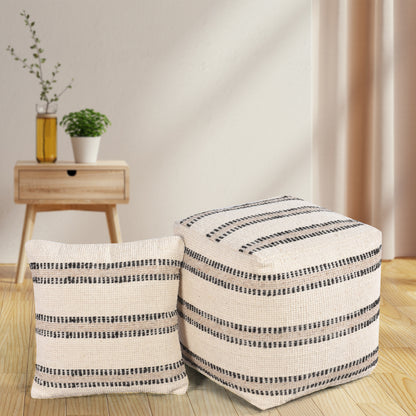 BLAVET POUF - WOOL