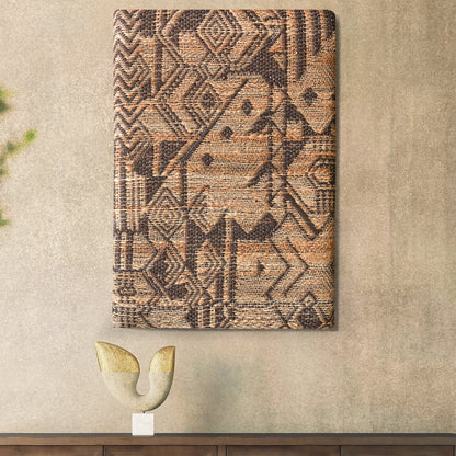 BLEWITT WALL ART - JUTE - MDF STRUCTURE