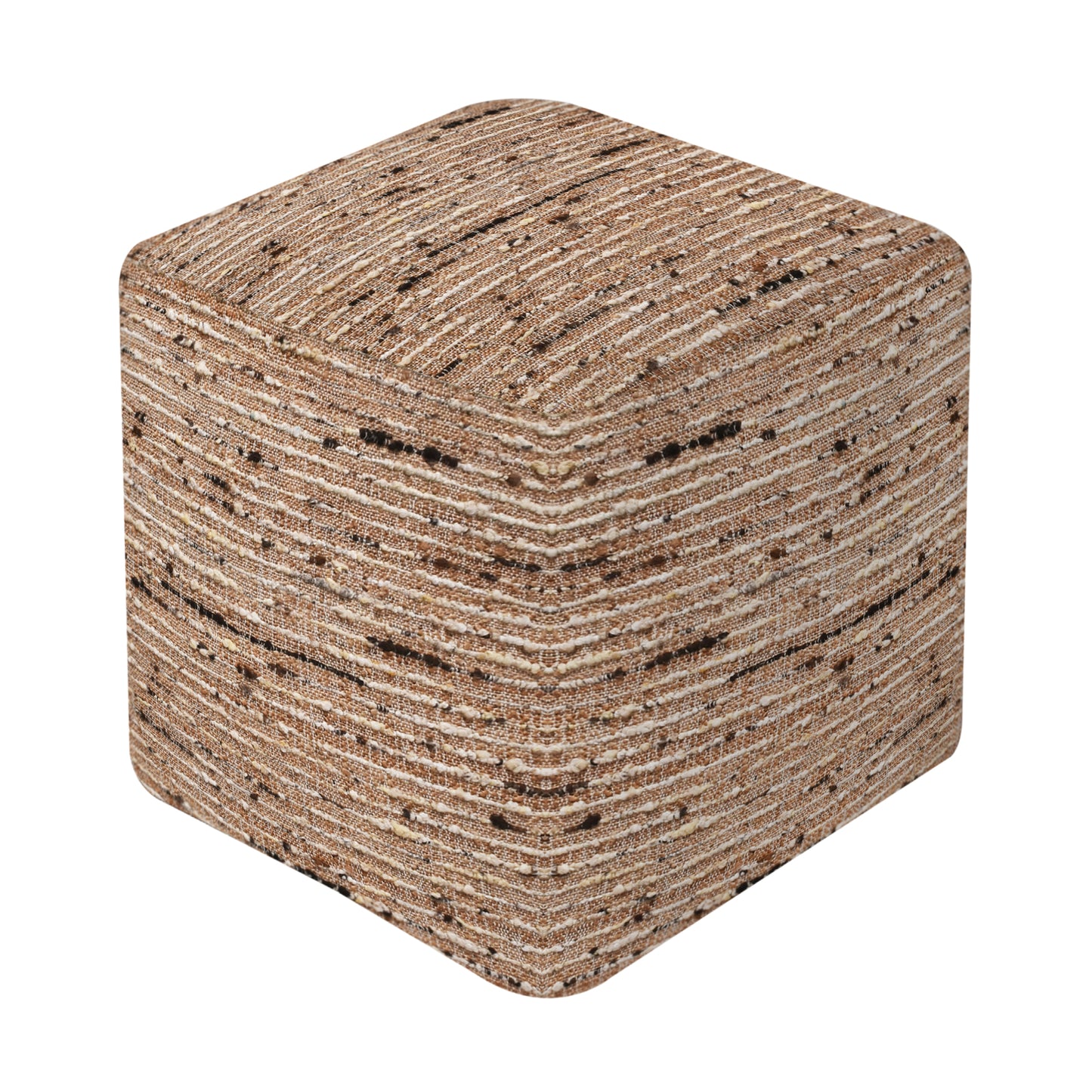 BOLSOVER POUF - JUTE/ WOOL
