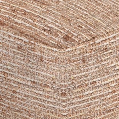 BOLSOVER POUF - JUTE/ WOOL