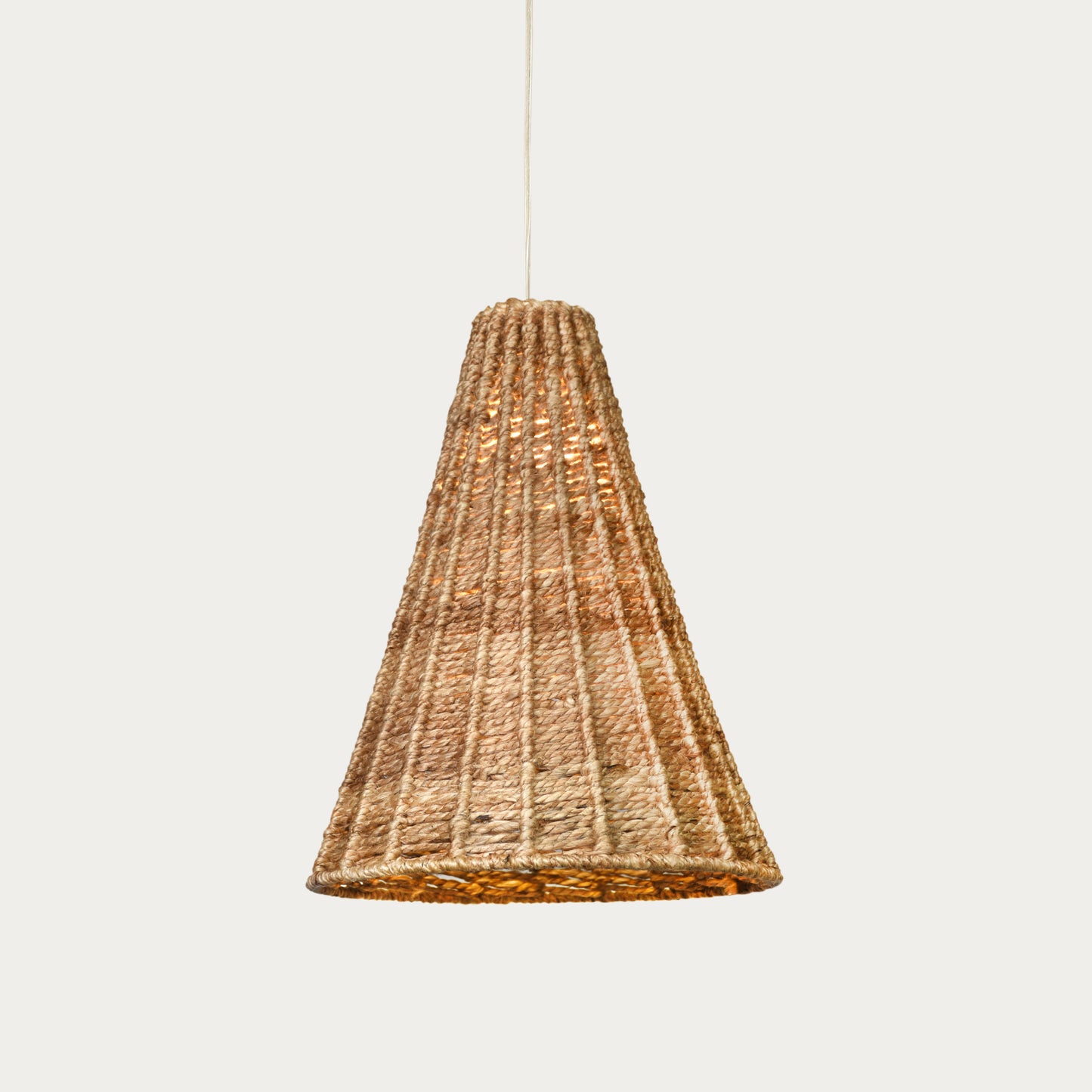 BOREBI LAMP - NATURAL - HAND MADE - JUTE
