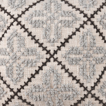 BORICCO CUSHION - COTTON/ WOOL