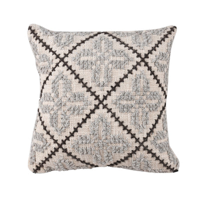 BORICCO CUSHION - COTTON/ WOOL