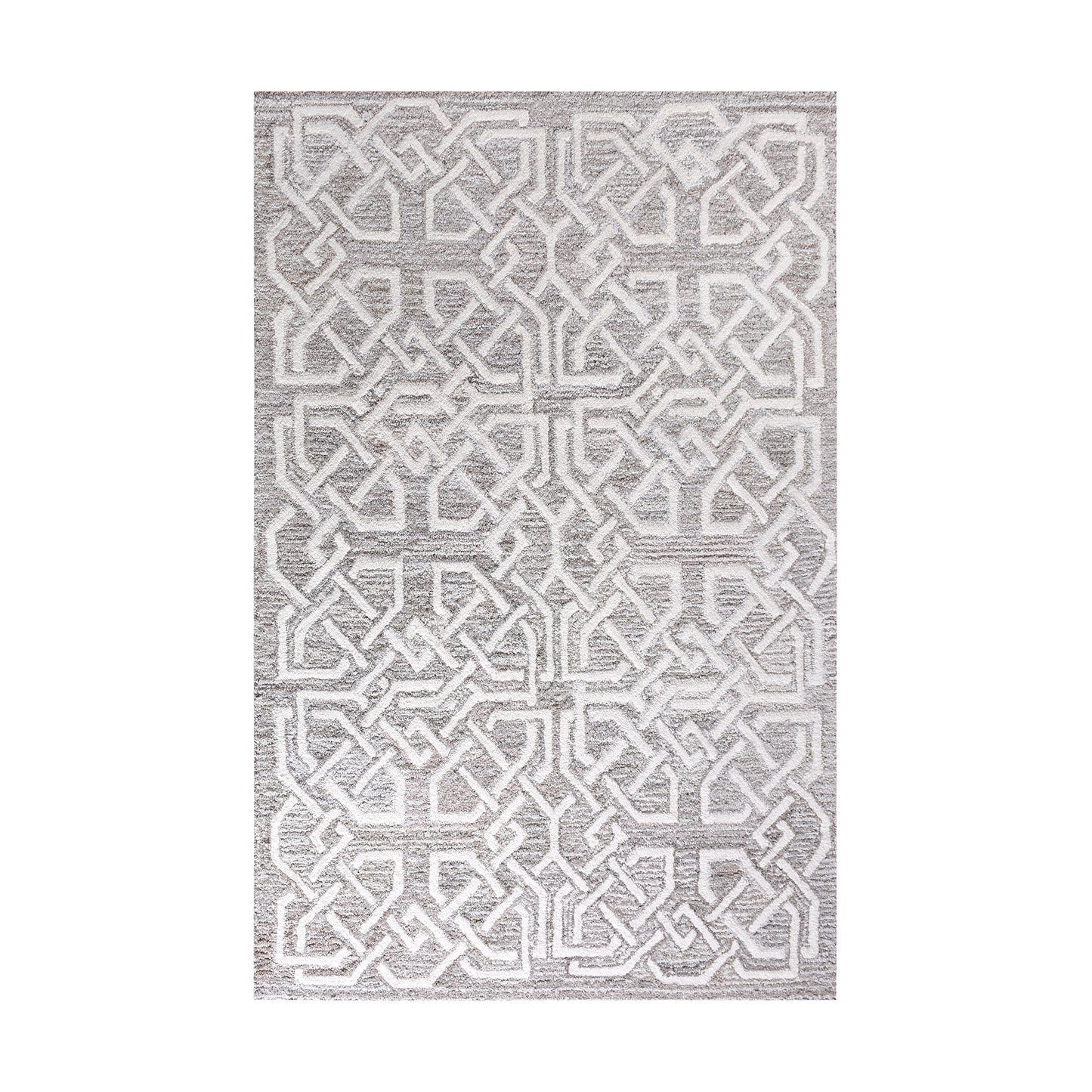 BOTNER-II RUG - BEIGE/IVORY - HAND TUFTED - WOOL + DENIM