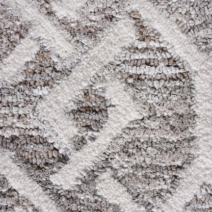 BOTNER-II RUG - BEIGE/IVORY - HAND TUFTED - WOOL + DENIM