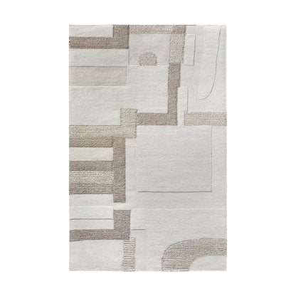 BOWRAL RUG - IVORY/BEIGE - WOOL - HAND TUFTED