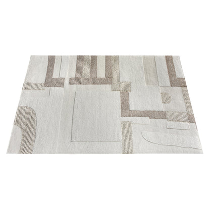 BOWRAL RUG - IVORY/BEIGE - WOOL - HAND TUFTED