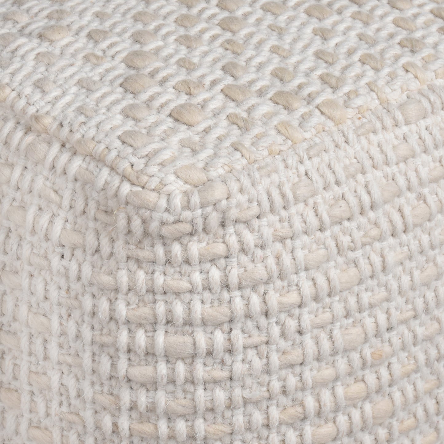 BRENDA-ll POUF - WOOL