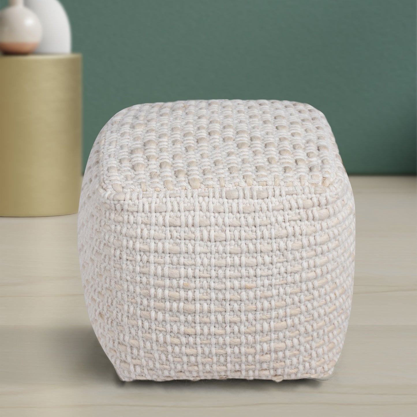 BRENDA-ll POUF - WOOL