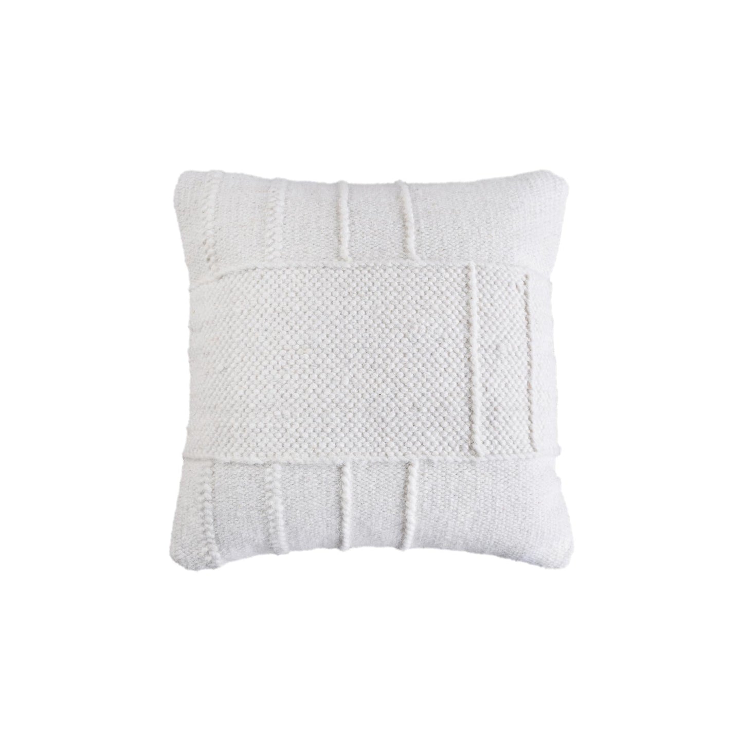 BYERA CUSHION - WOOL - IVORY