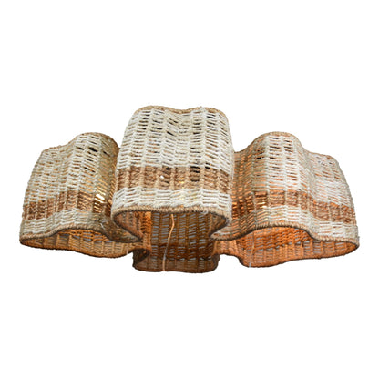 CAJAMAR LAMP - IVORY/NATURAL - HAND MADE - JUTE