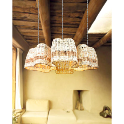CAJAMAR LAMP - IVORY/NATURAL - HAND MADE - JUTE