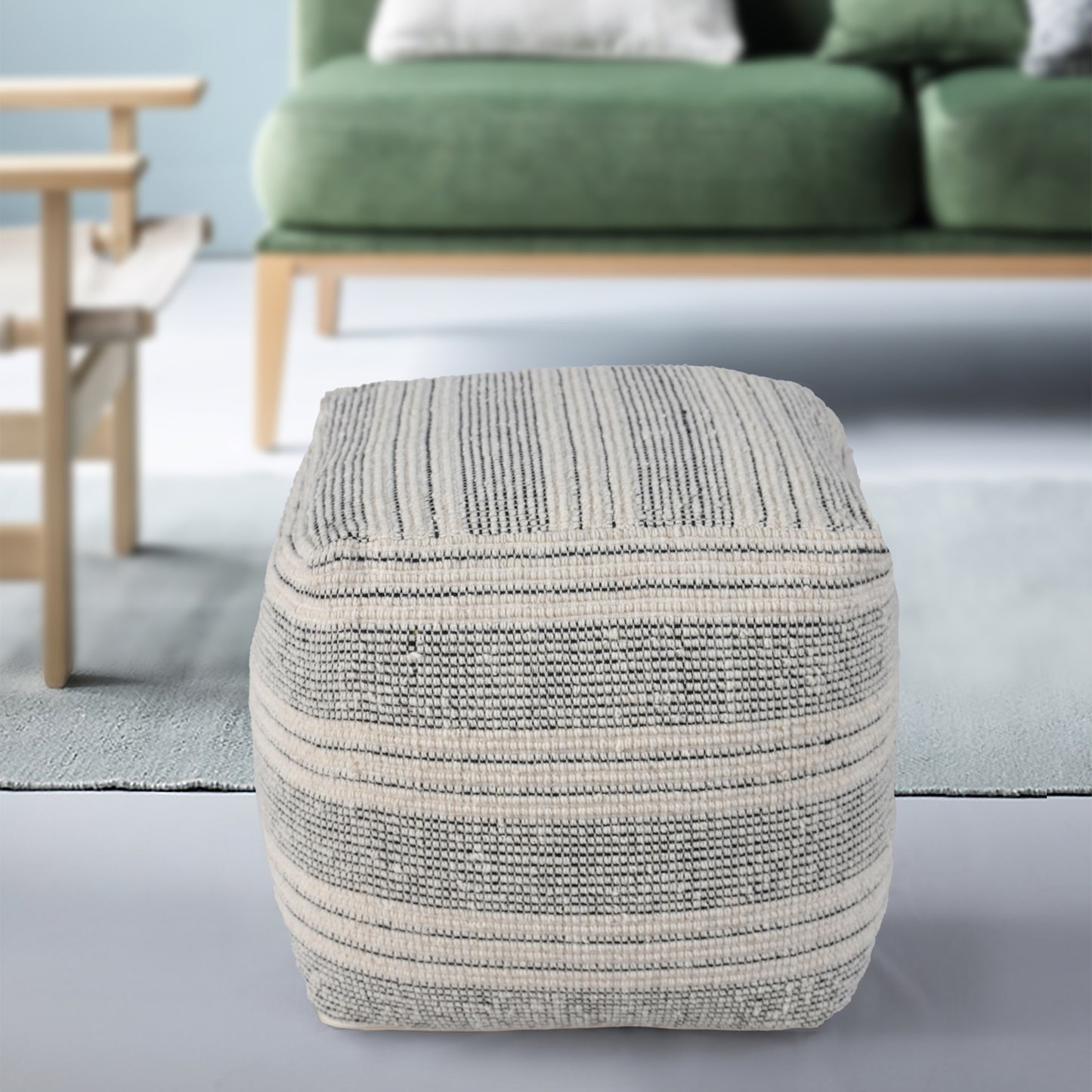 CALMAR POUF - WOOL