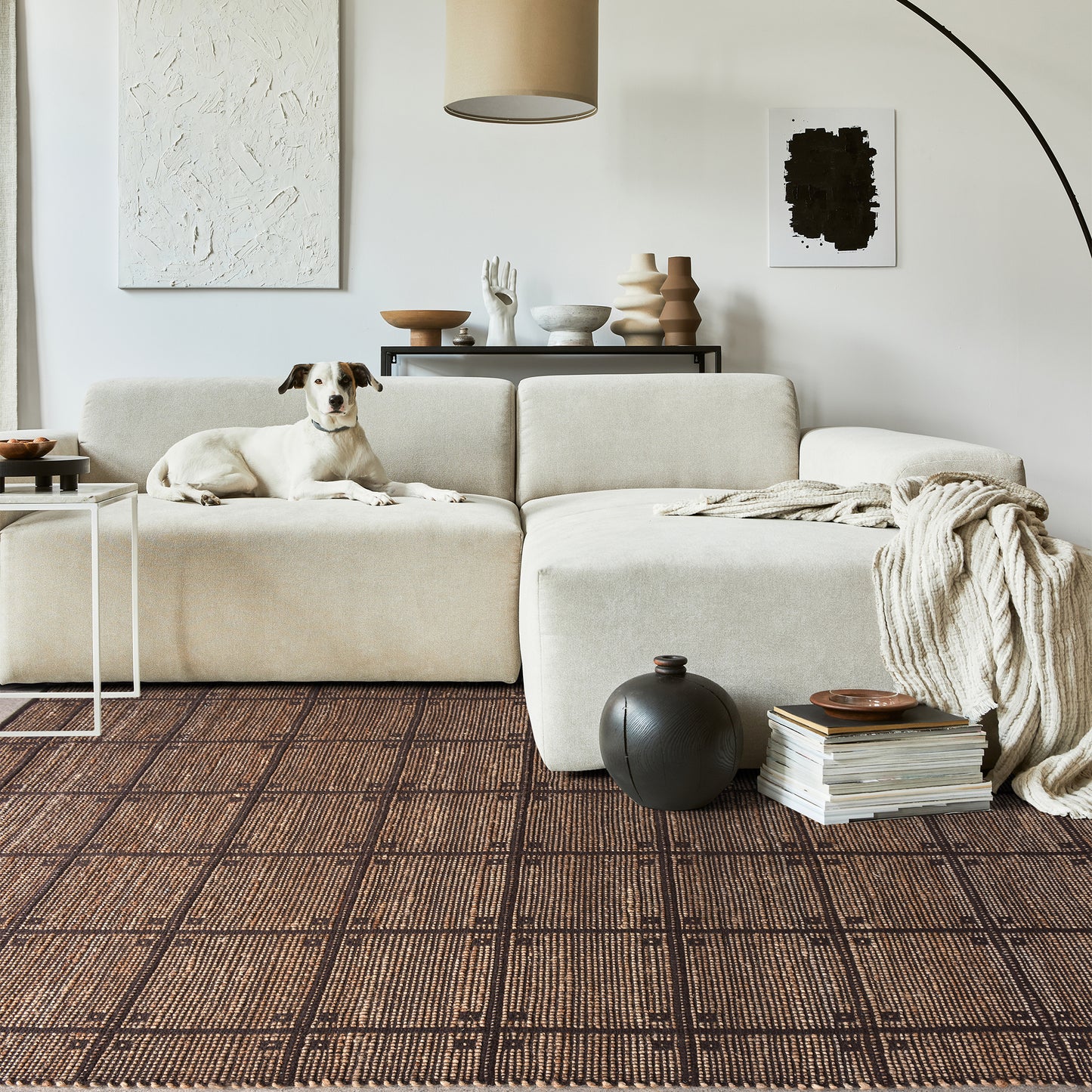 CAMOTES RUG - JUTE/ COTTON/ POLYESTER