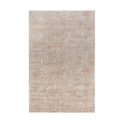 CARICOM RUG - VISCOSE/ BEIGE